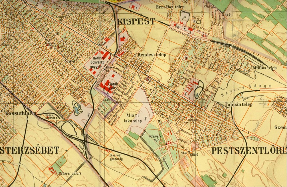 Pestszentlőrinc before the Second World War